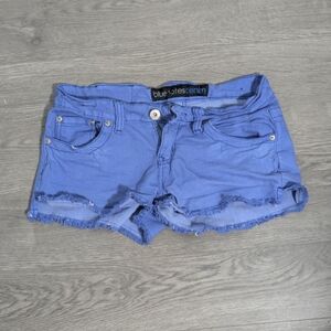 **3/$16 SALE - Bluenotes Women's Vibrant Blue Jean Shorts